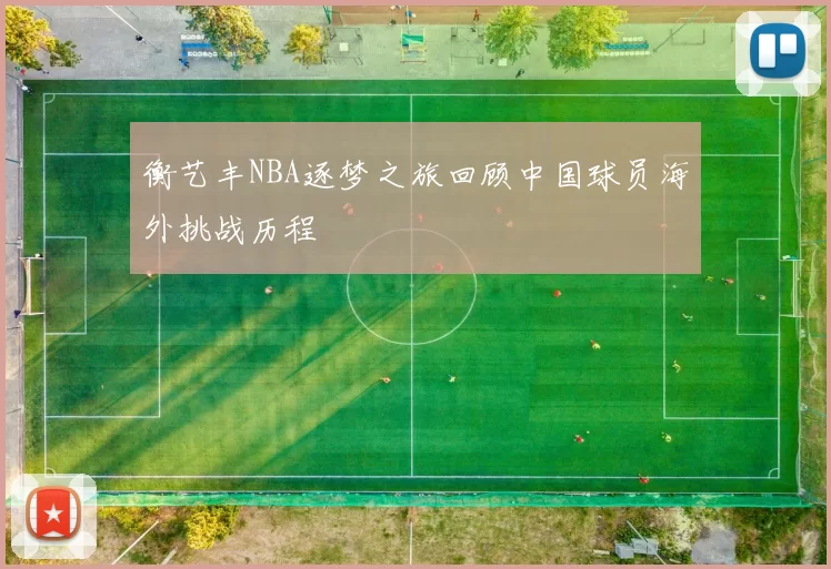 衡艺丰NBA逐梦之旅回顾中国球员海外挑战历程