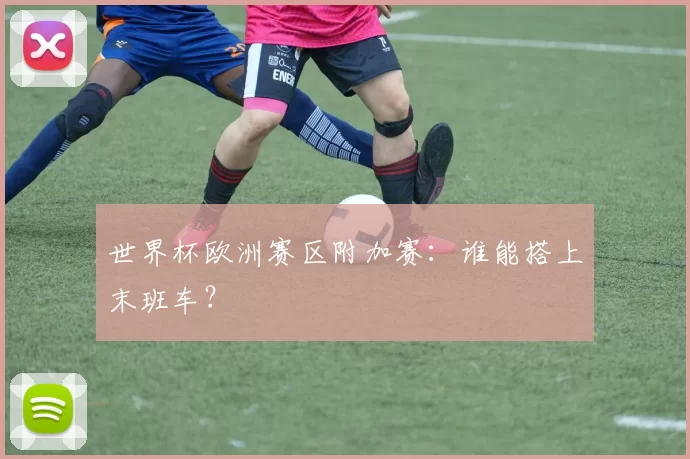 世界杯欧洲赛区附加赛：谁能搭上末班车？
